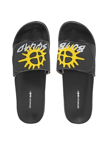 Image of Bewakoof Men's Printed EVA Sliders