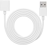Festnight Cable de Carga USB para Apple L?piz USB2.0 Macho para Rayo Adaptador Hembra Cargador L?nea de Alimentaci?n Cable de PVC Cabeza de ABS Cable de Cobre Blanco Festnight Cable de Carga USB para Apple L?piz USB2.0 Macho para Rayo Adaptador Hembra Cargador L?nea de Alimentaci?n Cable de PVC Cabeza de ABS Cable de Cobre Blanco