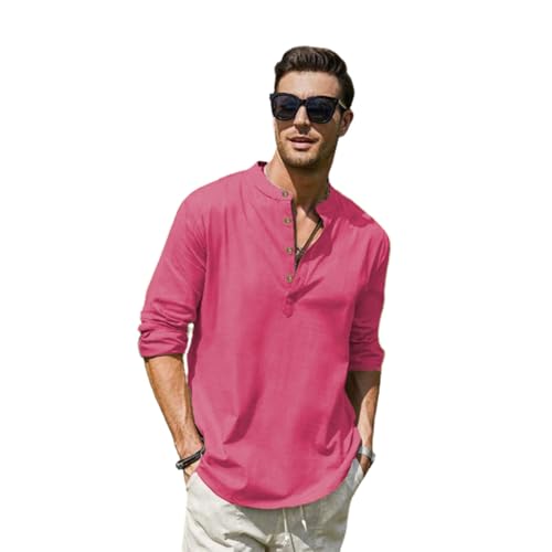 Image of Vida Loca Men Full Sleeve Solid Cotton Blend Straight Slim Fit Kurta Shirt for Men's.