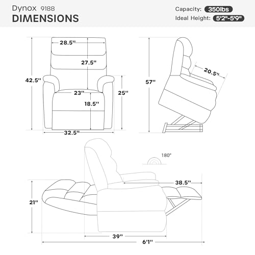 Luxury massage chair recliner