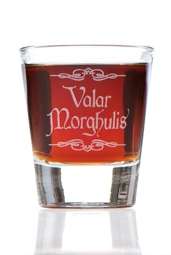 Valar Morghulis Shot Glass (CLEAR GLASS)