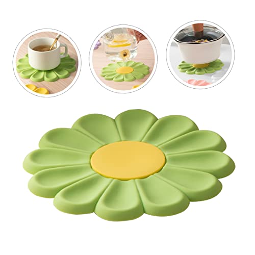 Tapis de table en forme de fleur en silicone isolant de qualité supérieure pour la maison - 3