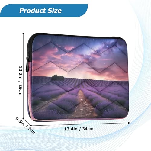 Funda para portátil 13-14 pulgadas lavanda impermeable miniatura 3