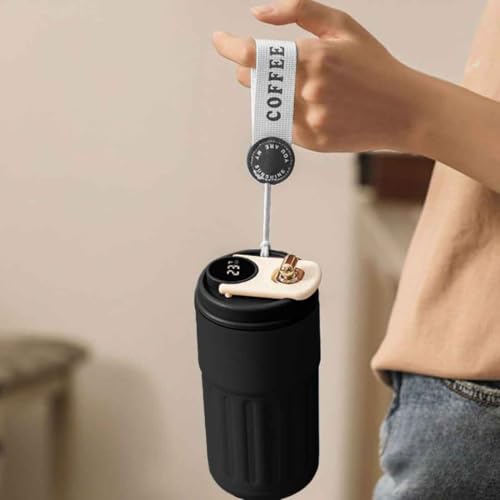 Image of Nutcase Personalized Coffee Tumbler with Temperature Display-Made with 304 Stainless Steel-500ml