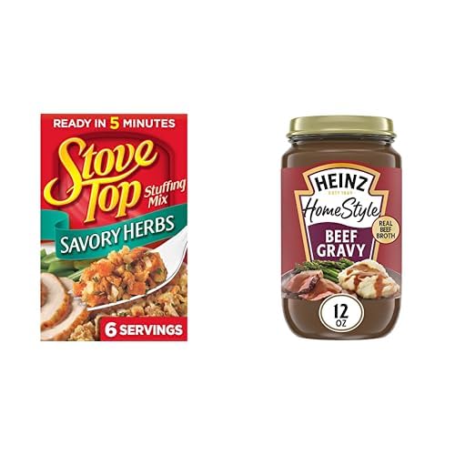 Stove Top Savory Herb Stuffing Mix (6 oz Box) + Heinz