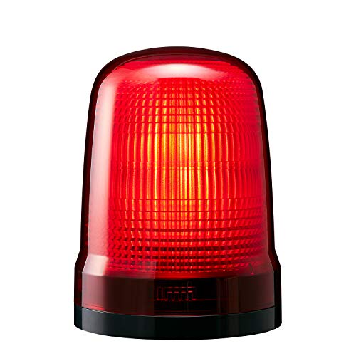 パトライト/PATLITE 表示灯 SL15-M2KTN-R Φ150 AC100〜240V 発光パターン(3種) 赤色 3点穴式取付 プッシュイン端子台