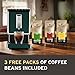 Tchibo Automatic Espresso & Coffee Machine Bundle with Built-in Grinder, Comes With 3 x 12 oz. Bags of Whole Bean Coffee, Green