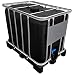 Produktbild Werit 600l IBC Container SCHWARZ auf PE-Palette NEU Armaturgröße S60x6 Grobgewinde, Größe DN 150