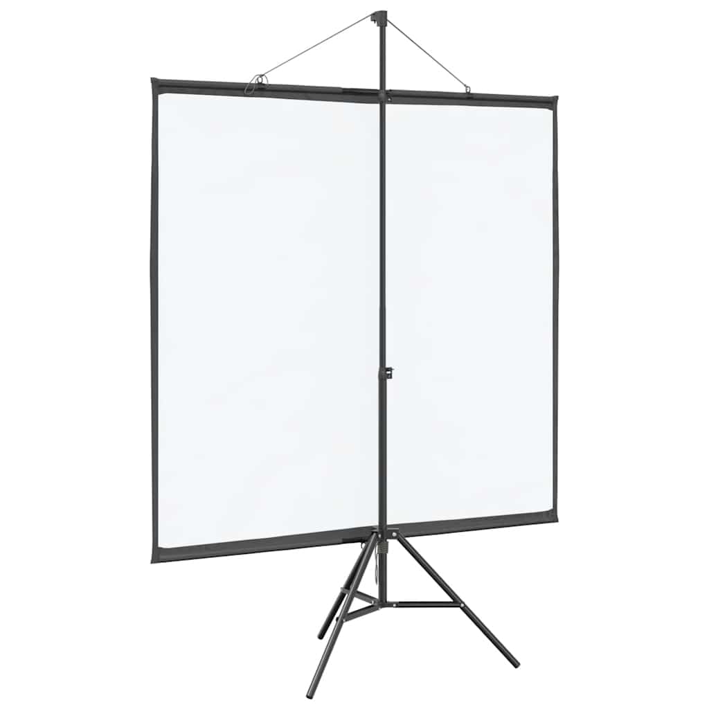 Schermo di Proiezione con Treppiede 67 Pollici 1:1,Schermi di Proiezione,Portatile,Ideale per Home Theatre,Film all’Interno e Esterno-4101053