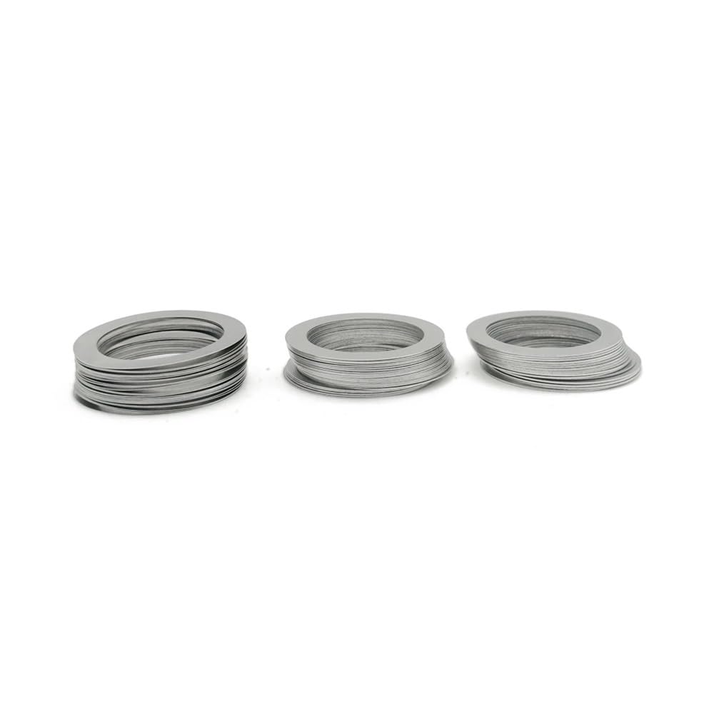 Bevestigingsringen 10/20/50 stuks Dikte 0.1mm Rvs Platte Ring Flat