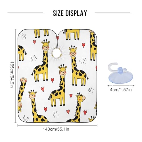 Capa de peluquería impermeable con ajuste para hombre miniatura 3