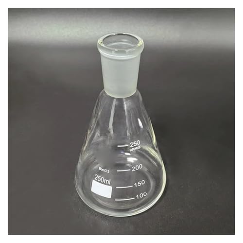 Verrerie de laboratoire durable : Erlenmeyer en verre borosilicaté résistant