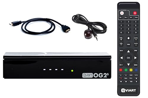 QVIART OG2S, Receptor Linux SAT Full HD IPTV + DVB-S, Lista FTA ASTRA 19.2/HOTBIRD 13 instalada. Internet TV Stalker IP por Qviart TV, Xtream & M3U, Define OS E2 Multiroom, Personalizable