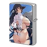 可愛いキャラクター柄 アズールレーン 愛宕 水着 レースクイーン ライターケース ハウジング ジッポー ZIPPO 兼用 メンズ ファッション ライター保護カバー 両面プリント コレクション 誕生日 プレゼント