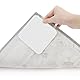 Teppichgreifer Antirutschmatte Vacuum Tech Antirutschunterlage 8 Stück Teppich Antirutschunterlage für Parkettboden Fliesen Waschbarer Wiederverwendbarer Rutschmatte Teppich Anti Rutsch(10x10cm)