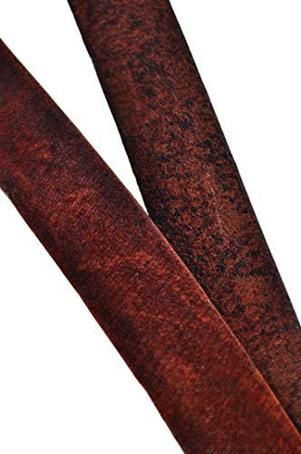 Esnado Leather Strap / Band / Cord, Flat 1 metre. Width/colour: selectable., Leather, Antique light brown, Breite: 20 mm - Image 2
