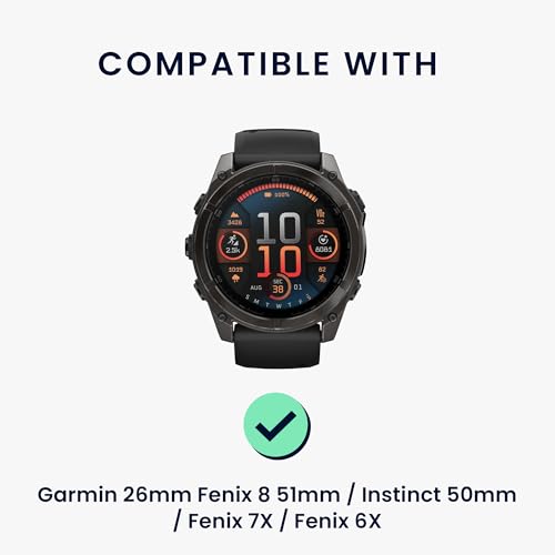 Correa nylon para Garmin 26mm Fenix 8 / Instinct miniatura 2