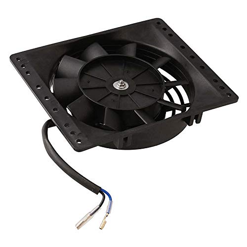Ventole di raffreddamento per radiatore da 6 pollici Slim 650CFM Universale Slim Pull Push 12V 80W Sostituzione Diretta Ventola Elettrica con Kit di Montaggio