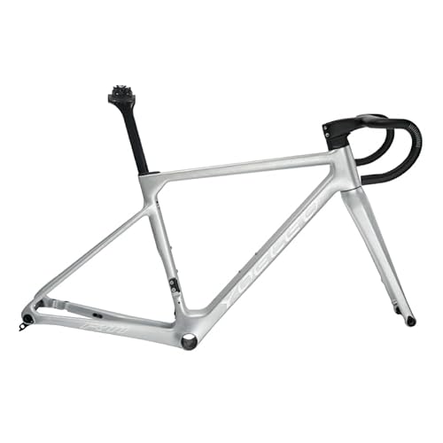 ヨーレオ(YOELEO)R11 DB SL ディスクブレーキバイク フレームセット(R11 DB SLフレーム、フォーク、H9一体型ハンドルバー、シートポスト) /アークティックアイス /フレームサイズ52cm /ハンドルバーサイズHMB(C-C)400m
