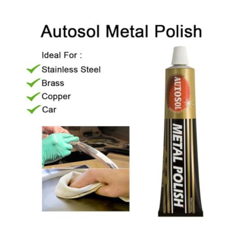 Image of Autosol Metal Polish Cream Rust Remover, Stainless Steel, Polishing