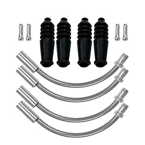 RealiNice Bike V Brake Noodle Cable Guide Pipe Rubber Boot for MTB BMX Bicycle Repair Cycling Parts Replacement