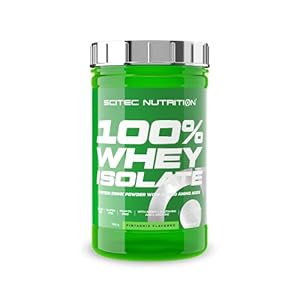 Scitec Nutrition 100% Whey Isolate – Pure Protein Power met BCAA’s – Glutamine & Arginine – Suiker- & Glutenvrije Formule, 700 g, Pistache