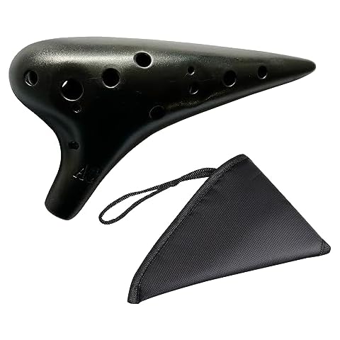 Helweet 12 Holes Plastic Ocarina for Beginners Cover