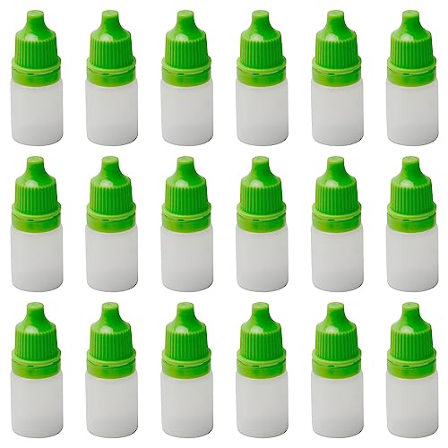 Othmro - Flacone contagocce traslucido in PE, 5