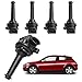 AUTOSAVER88 Ignition Coil Pack Set of 5 Compatible with 1999-2006 Volvo C70 S60 S70 V70 S80 XC70 2.3L 2.4L 2.5L L5