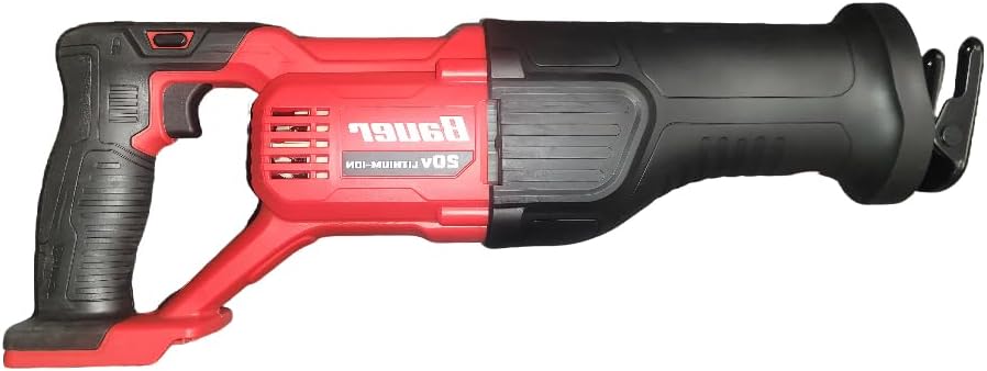 20V Cordless Reciprocating Saw compatible with Bauer - Tool Only (Brushed)