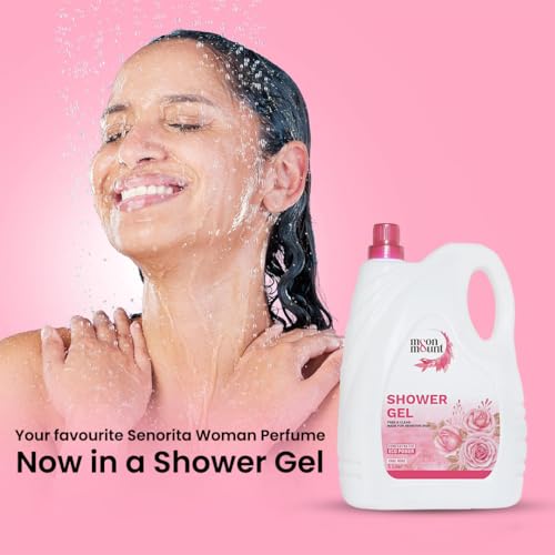 Image of Moon and Mount Hydrating Elixir Body Wash 5L | Coconut & Argan Shower Gel, Cool Rose Scent for Hydrated Skin | Paraben-Free, All Skin Types