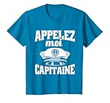 T-shirt de capitaine pour les navigateurs, les bateliers qui ont leur propre voilier ou bateau à moteur. Parfait pour un capitaine de bateau qui a de l'humour.