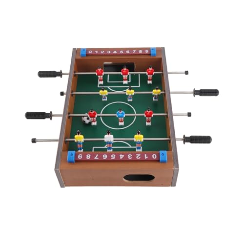 Baby-Foot Portable 13,4 Pouces avec 4 Rangées et 2 Balles pour Enfant et Adulte - 4