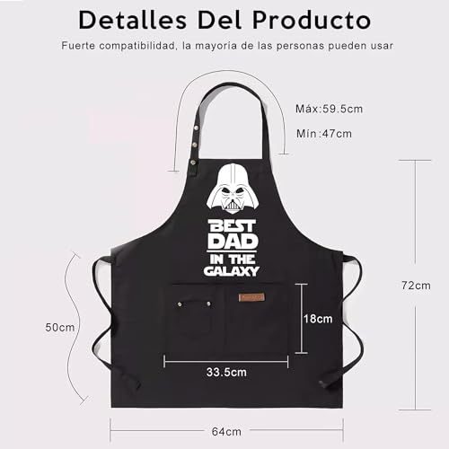 El Mejor Listado de mandiles dia del padre favoritos de las personas. 2 Imagen adicional