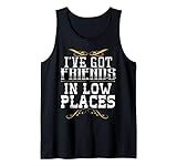 I've Got Friends In Low Places Redneck Country Tank Top