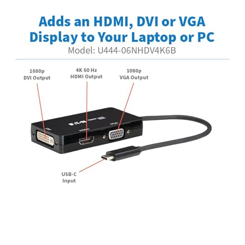 Adaptateur USB-C HDMI VGA résolvant les problèmes de connexion sur écran externe