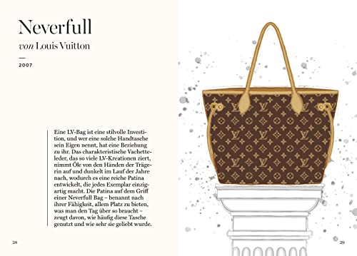 Die Handtasche - Eine illustrierte Hommage an einen Modeklassiker: Mit Zeichnungen der kultigsten Handtaschen von Chanel, Dior, Louis Vuitton, Hermès, ... uvm. (Bewegte Leben aus der Modewelt, Band 6)