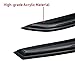 Window Sun Vent Visor Rain Guards Deflectors for Jeep Grand Cherokee 2011-2015
