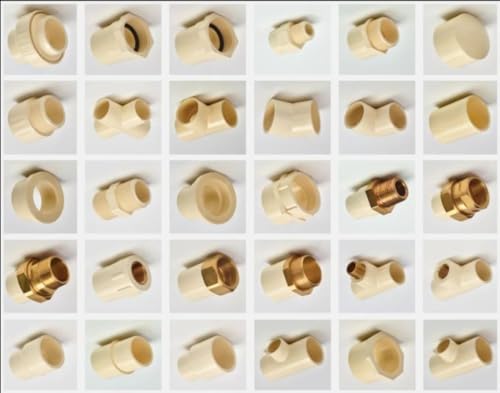Image of CPVC and TEE Pipe Fitting (Pack of 5 Pcs) (3 /4 inch)