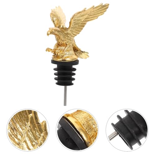 Vertedor de vino elegante con forma de águila dorada reutizable SHINEOFI 7