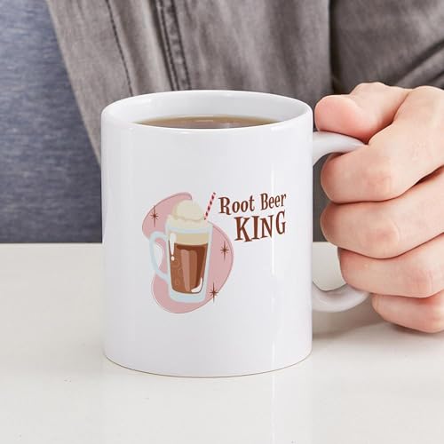 Taza de cerámica CafePress 11 oz blanco miniatura 6