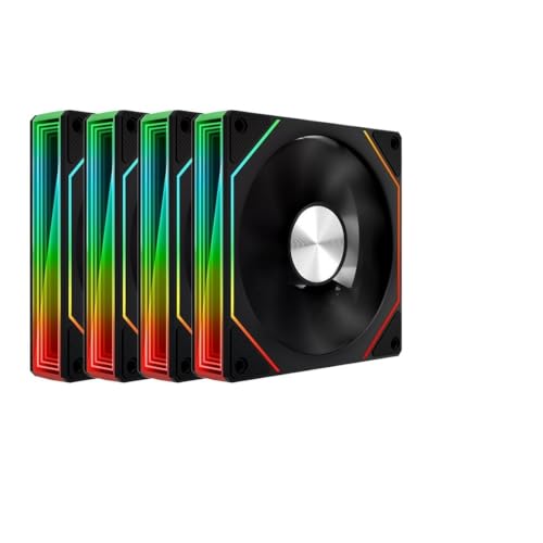 Ventilador de chasis 120mm con espejo infinito ARGB set de 4 2