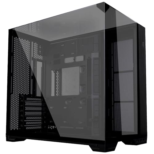 LIANLI wʃRlNgATXΉ~h^[PCP[X O11 Vision Compact Black wʃRlNgATX/E-ATXi280mmȉj / ATX/Micro ATX/Mini-ITXKiΉ rW[h/bVpl[h