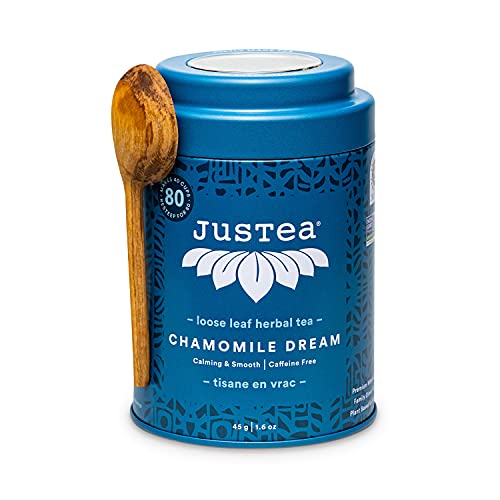 JusTea CHAMOMILE DREAM Loose Leaf Tea