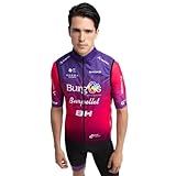 SIROKO - Chaleco Cortavientos de Ciclismo - Burgos Burpellet BH BBBH V1 Burgos Purple - M - Morado