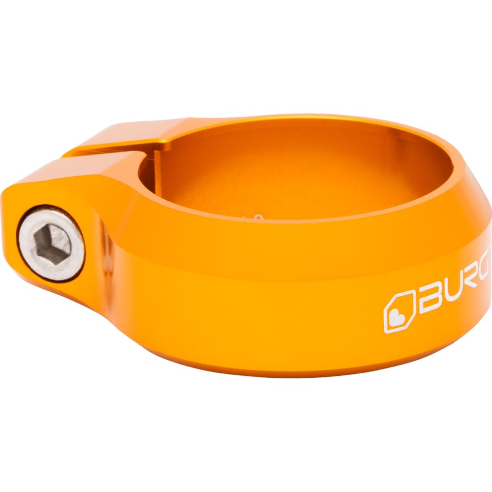 Burgtec Seat Clamp 34.9mm Iron Bro Orange