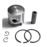 Pistone e anello for fuoribordo 8HP 9.8HP 2 tempi Mar 6HP 50MM 3B2-00001-0 3B2-00001-1