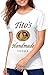 Produktbild Titos handgefertigter Wodka High-End Fashion Sport T-Shirt Damen Classic Perfect