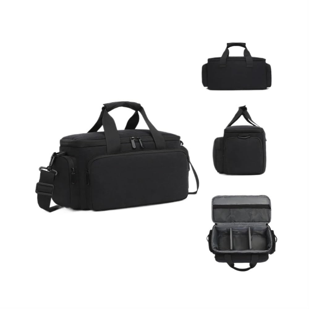 Borsa for fotocamera Borsa a tracolla for fotocamera da viaggio Resistente all'acqua Antiurto for fotocamera Mirrorless con divisori rimovibili e tracolla Borsa Per Fotocamera