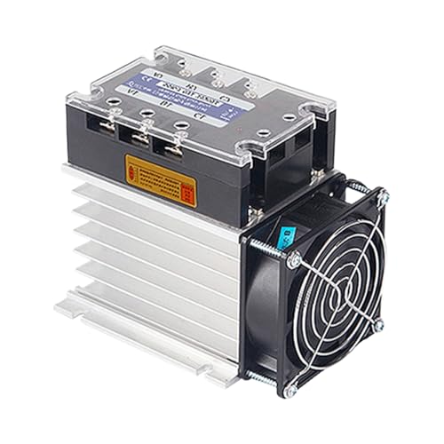 Relais à semi-conducteurs triphasé haute puissance 120A DC AC pour radiateur